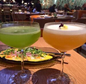 National Spritz Day-Wine Travel with Petite Wine Traveler- Two Elegant Spritz Cocktails