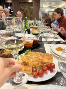 Hosted European private wine dinner, Jamie Knee, Wine Presenter.