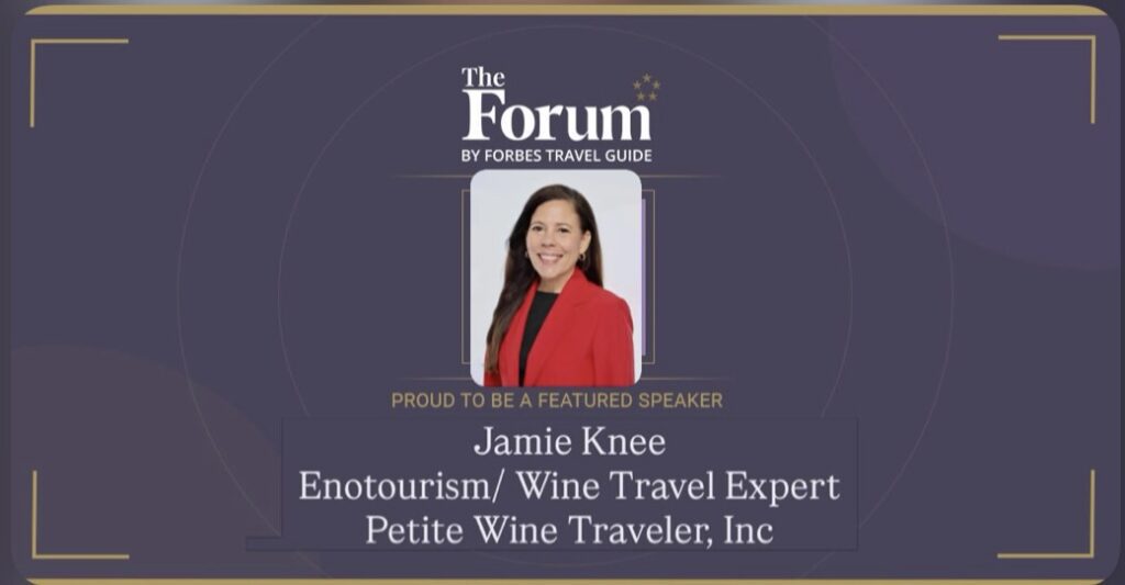 Jamie Knee, Speaker, Voice of Wine Travel Media and Enotourism