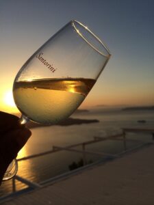 Santorini wine travel