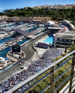 View of the Grand Prix, Enotourism