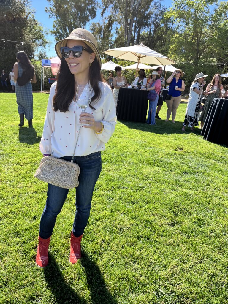 Santa Barbara's Wine Travel Writer, Jamie Knee, in Santa Ynez Valley