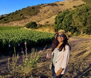 Jamie Knee, Decanter Wine Travel Writer in Sta. Rita Hills.
