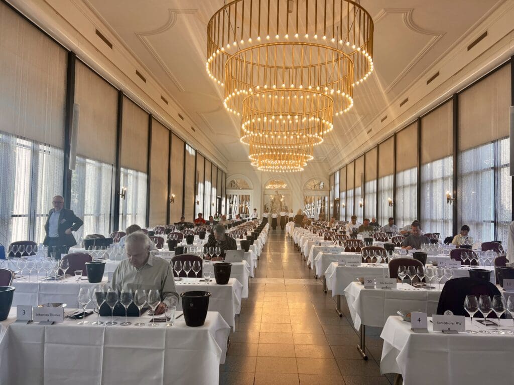 VDP GG Tasting held at the Kurhaus Weisbaden with Tasters and Wine Travel Writer Jamie Knee